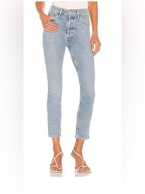 Agolde Women’s Nico High Rise Slim Jean in the wash Cliffside Size 26